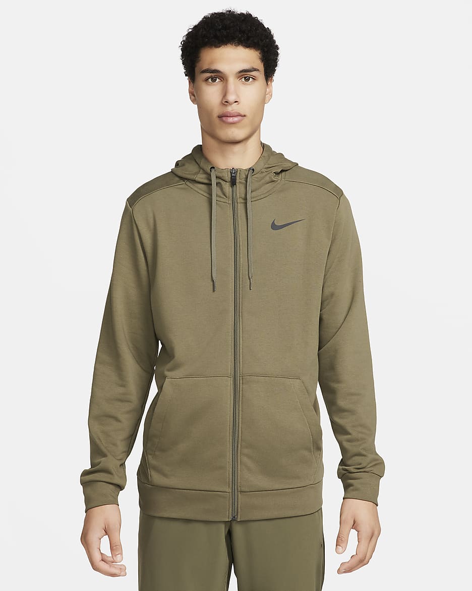 Nike Dry Men s Dri FIT Hooded Fitness Full Zip Hoodie. Nike NO